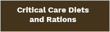 Critical Care Diets and Rations